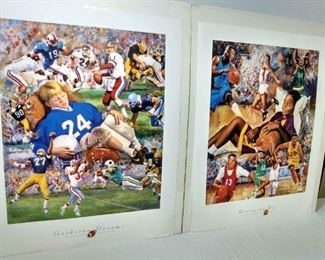 Clement Micarelli Inspirational Sports Prints