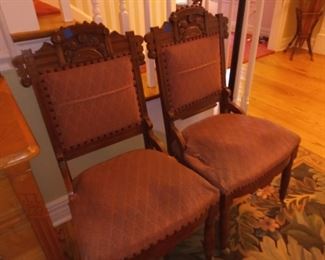 Eastlake chairs need reupholstered