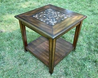 Square Mosaic Side Table
Lot #: 8