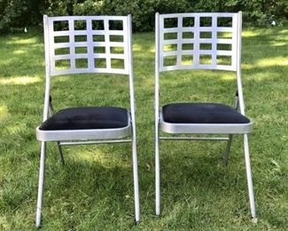 Pair Samsonite Metal Folding Chairs
Lot #: 38