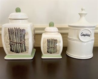 Assorted Canisters (3)
Lot #: 42