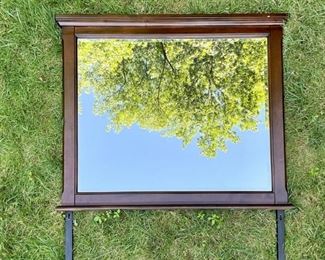 Large Wood Framed Mirror
Lot #: 56