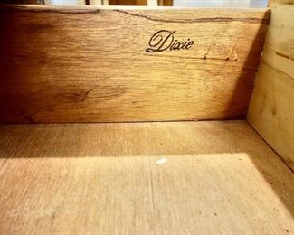 Dixie Furniture TV Cabinet (built to look like a bachelors chest)