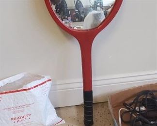 Tennis bracket mirror 