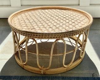 Round Rattan Coffee Table By Serena And Lily
Lot #: 15