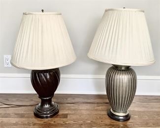 Two Lamps With Silk Shades
Lot #: 33
