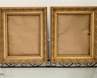 A Pair Of Gilded And Carved Frames
Lot #: 45