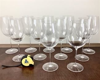 Set Of Eleven Frand Bordeaux Wine Glasses By Riedel
Lot #: 76