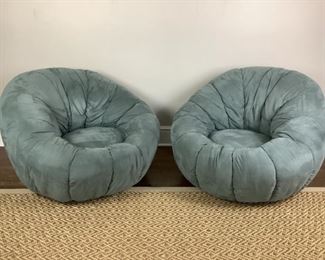 Pair Of Contemporary Upholstered Swivel Chairs
Lot #: 84
