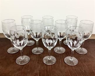 Ten Disney Wine Glasses
Lot #: 94