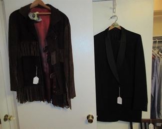Rawhide Leather and Black Tux