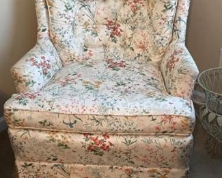 Cute Floral Chair