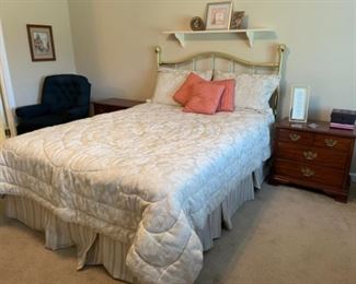 Queen Size Brass Bed