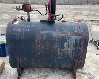 200 gallon oil tank
