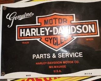 Harley Davidson signs
Indian Motorcycle signs 
