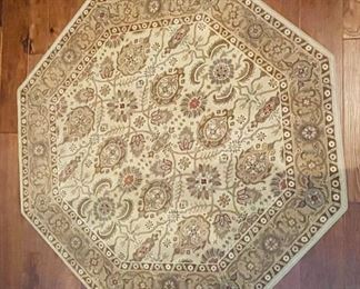 11)  $90    Octogonal carpet   • 55across