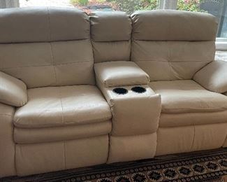 23a)   $495    Cream "Stone" manual recliner (north end of room). Very good condition.  • 40high 39deep 85wide