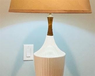 34)   $75   Midcentury lamp  • 35 high 17across