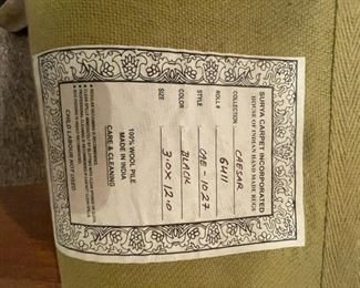 38)  $199 - SURYA Runner 100% wool made in india  • 144x36