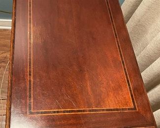 46)   $165 Thomasville mid century end table  • 27 high 20 wide 30 deep