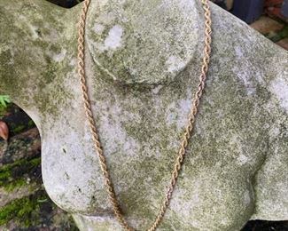 $395 - 9 carat rope chain