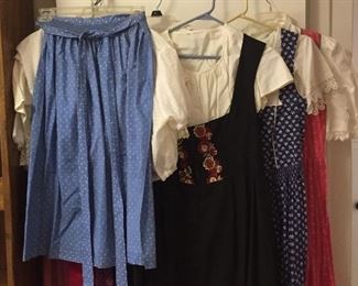 Get ready for Oktoberfest Fest with authentic Dirndl dresses. 