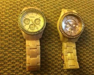 Fossil watches.