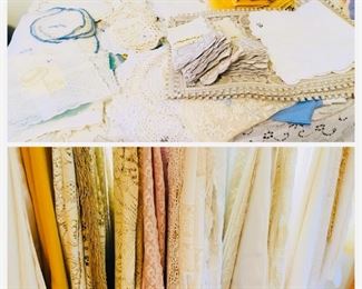 Beautiful fine vintage linens