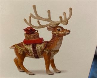 Hallmark Keepsake Father Christmas Reindeer NRFB