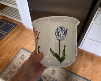 Tiffany tulip pot 
