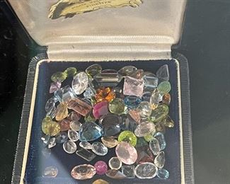 Loose gem stones