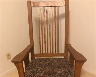 Mission Style Rocking Chair