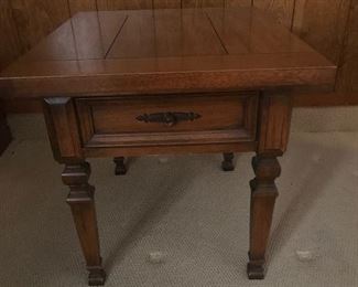 Pair of end tables 