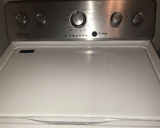 Maytag washer only a few months old. 