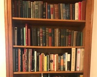 Books, books and more books.  