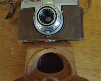 Cannon AE1 with leather case