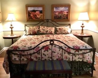 King Size Iron Bed 