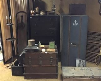 Vintage  Steamer Trunks