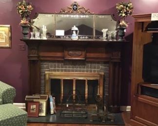 Mantle Mirror ( as found) 