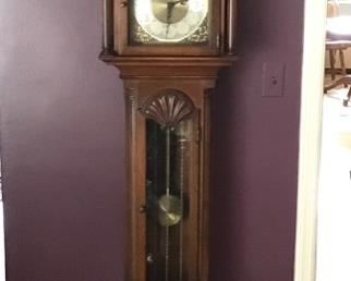 Colonial Grandfather Clock
