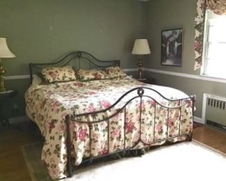 King Size Iron Bed