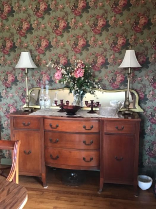 Vintage Mahogany Sideboard 