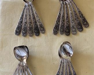 (24) Silver Plated Teaspoons-AH Furstow & Godinger