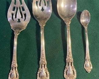 (4) LUNT ELOQUENCE Sterling Silver Flatware