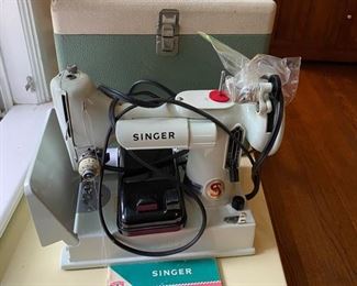 Vintage Singer Featherweight sewing machine