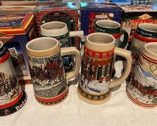 Budweiser Beer Steins