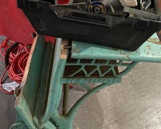 Antique New Peabody School Desk