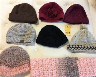 Ladies knit winter hats