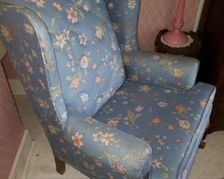 Several Wingback Chairs