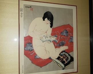 Very fine Modern Japanese Print...signed. 
